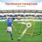 Iron Tube and Polyester Soccer Trainer Rebounder Net, Portable